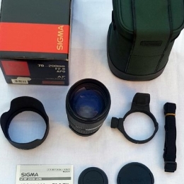 Objectif Sigma 70-200 f/2,8 monture Canon