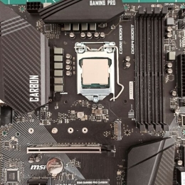 Carte mère MSI B360 Gaming Pro Carbon + processeur Intel i5 9500f