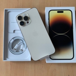 IPHONE 14 PRO MAX 128go GOLD OR NEUF