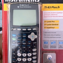 Calculatrice TI-83 plus