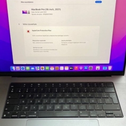 MacBook Pro 16p 2021 - M1 Pro - 32Go RAM - 1To SSD - Parfait état - Garantie 2025